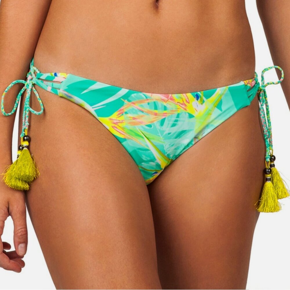 Radio Fiji Bird Of Paradise Santalvo Tie Side Bikini Bottom